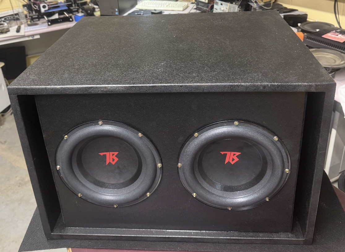 Dual 10" Large Vehicle System -2-TBS 1043 DV
