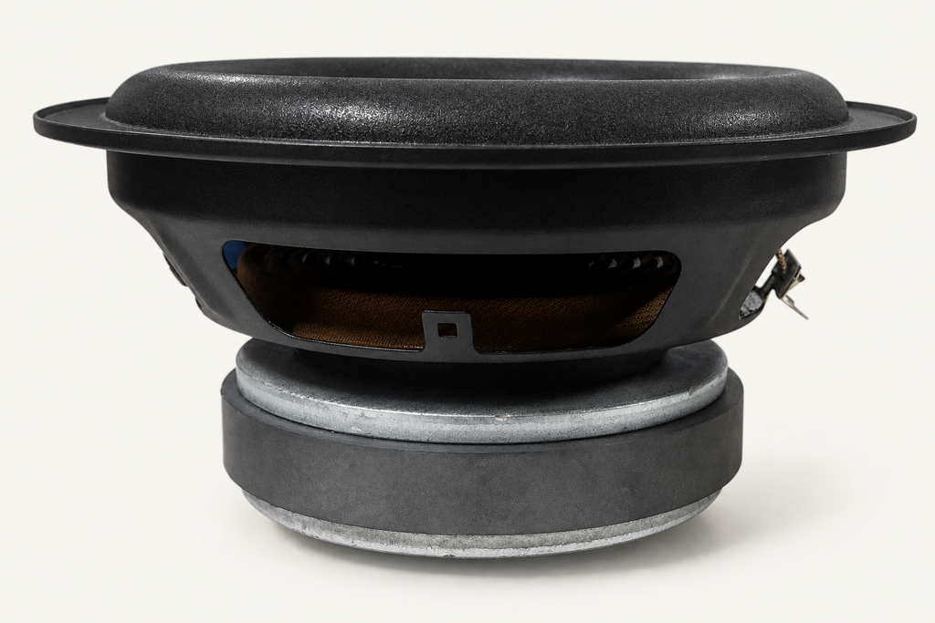 842 subwoofer side-view background cleanup