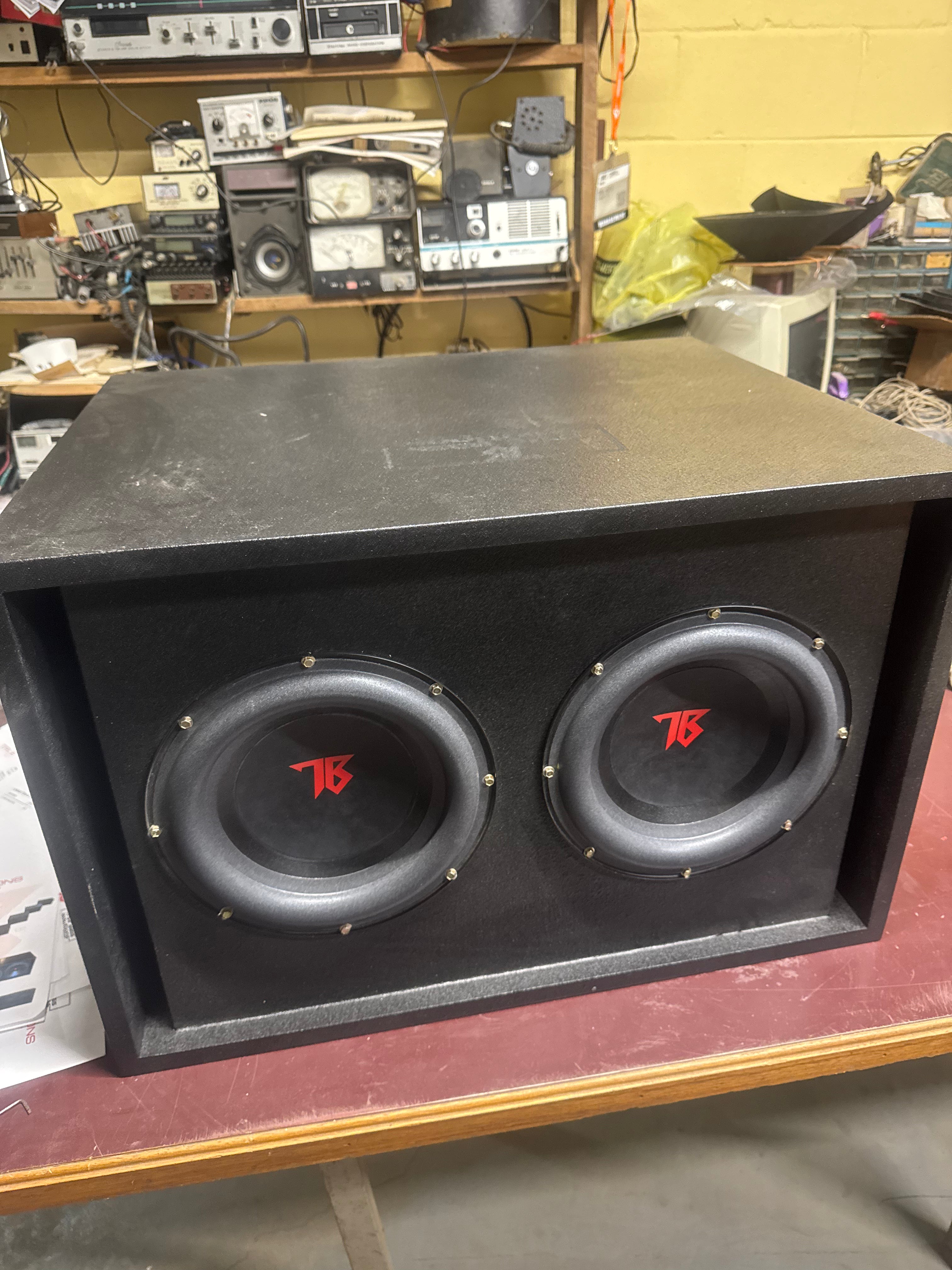 Dual 10" Large Vehicle System - 2-TBS 1041.5 DV