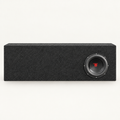 Single 10 inch Large Truck System speaker enclosure on an off-white background, without truck